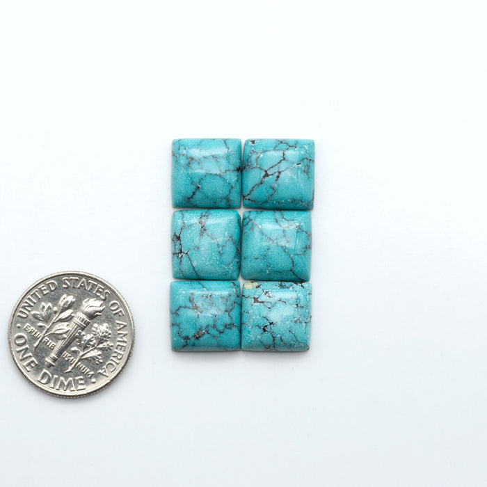 Hubei Cloud Mtn Turquoise is a highly sought-after gemstone known for its color and unique matrix patterns. Add a touch of elegance to your jewelry collection.