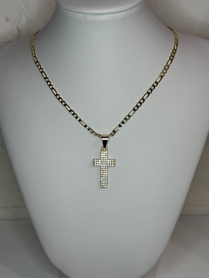 Iced Cross Necklace