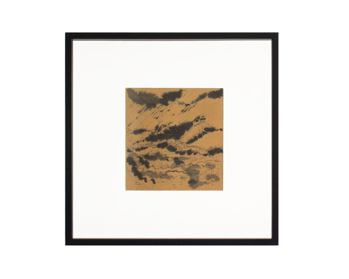 James Doversberger 1956 Landscape Ink Painting