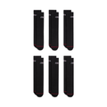 Jordan Everyday Crew Socks (6 Pairs) 'Black'