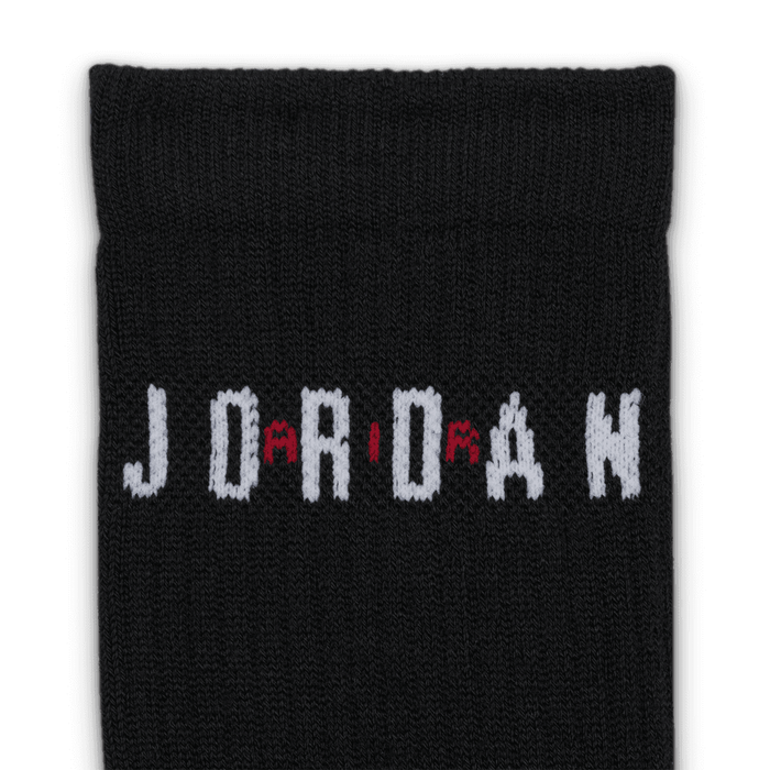 Jordan Everyday Crew Socks (6 Pairs) 'Black'