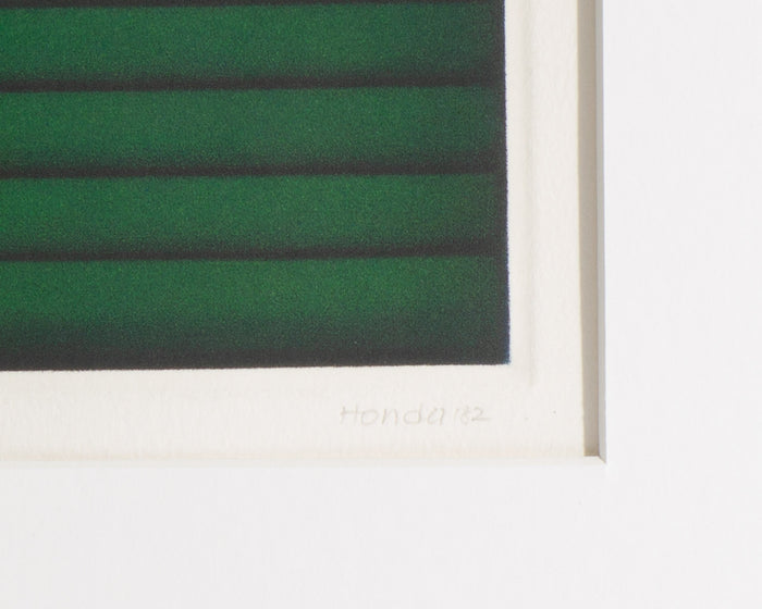Kazuhisa Honda Signed Limited Edition Mezzotint