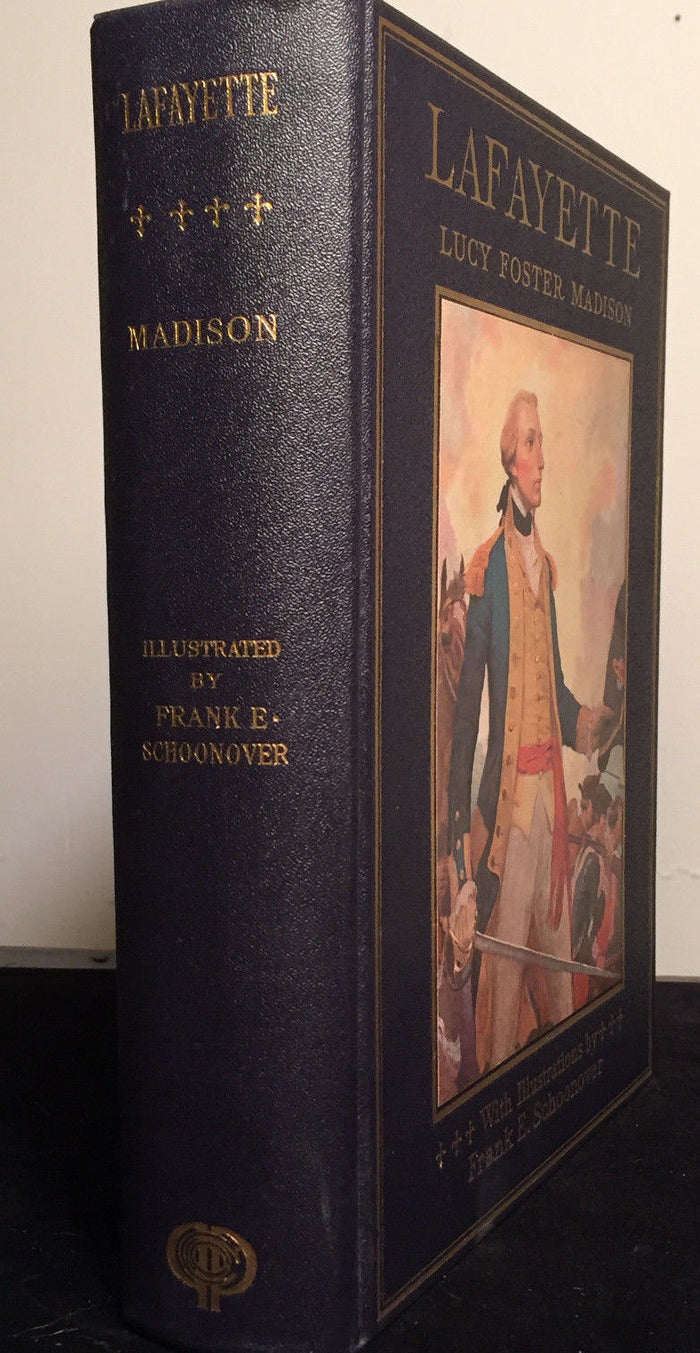 LAFAYETTE Lucy F. Madison, Illustrations F. Schoonover, 1st/1st 1921 HC w/ BOX