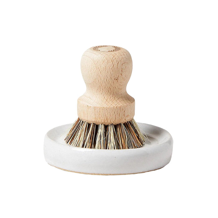 Laurel Pot Brush Set