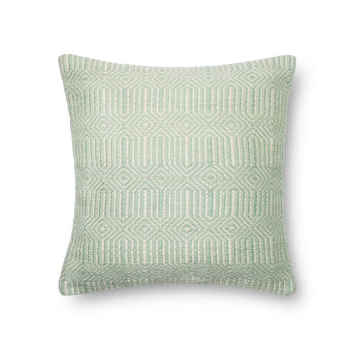 Loloi Pillow | Aqua / Ivory Loloi