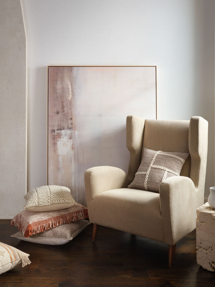 Loloi Pillow | Beige / Orange Loloi