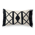 Loloi Pillow | Black / Ivory Loloi