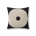 Loloi Pillow | Black / Natural Loloi