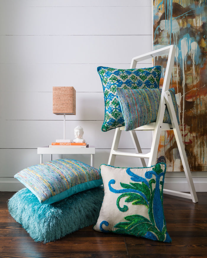 Loloi Pillow | Blue / Multi Loloi