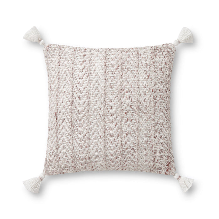 Loloi Pillow | Blush / Natural Loloi
