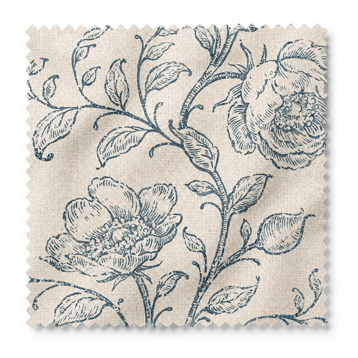 Mabel Pillow Cover - Sky Blue