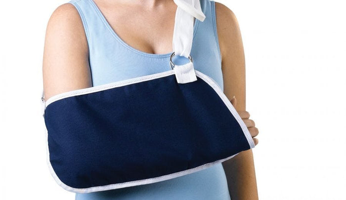 Medline Deep Pocket Arm Slings Dark Blue, Medium 1 Count 67324780