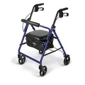 Medline Deluxe Comfort Rollator Blue