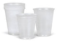 Medline Disposable Cold Plastic Drinking Cups Translucent, Case of 2500