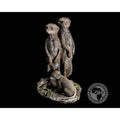 Meerkat Family Bronze Sculpture