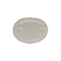 Mila Scalloped Pear Platter