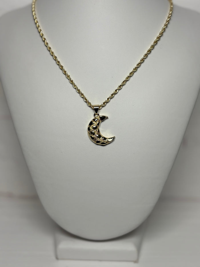 Moon Nugget Necklace