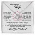 Necklace Gift for Wife - I Can't Live Without You Necklace B09WLF9MYW