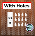 New gnome interchangeable bundle 13pc  - WITH holes - Wall Hanger  - Sublimation Blank