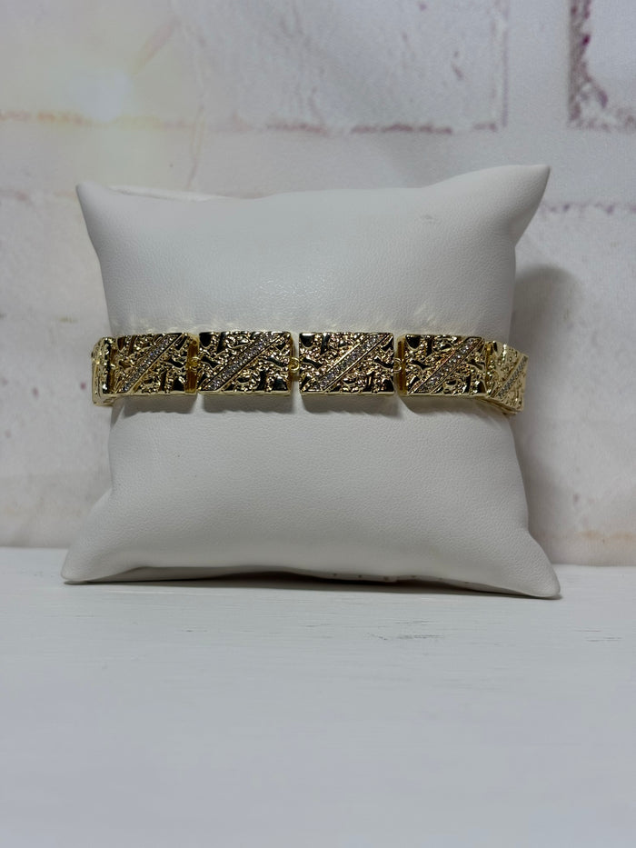 Nugget Diamond Bracelet