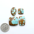 Number 8 Turquoise Cabochons have been selected for their quality and unique appearance. Don't miss the chance to add a one-of-a-kind piece to your collection.