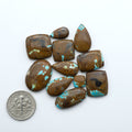 Number 8 Turquoise Cabochons have been selected for their quality and unique appearance. Don't miss the chance to add a one-of-a-kind piece to your collection.