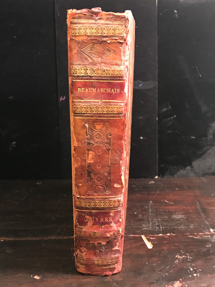 OEUVRES DE BEAUMARCHAIS, FOURNIER 20 HANDCOLORED PLATES FRENCH COMEDY DRAMA 1880