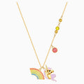 OOT WORLD:NECKLACE UNICORN 2 LMUL/GOS