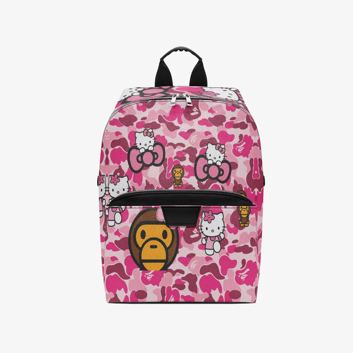 Pink Camo Kitty x Milo Backpack