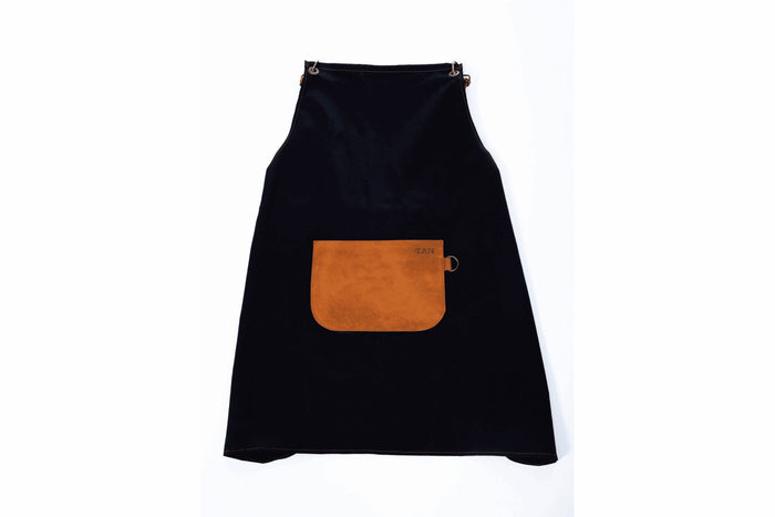 Poly Cotton & Leather Apron