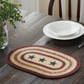 Potomac Jute Placemat Stencil Stars 10x15