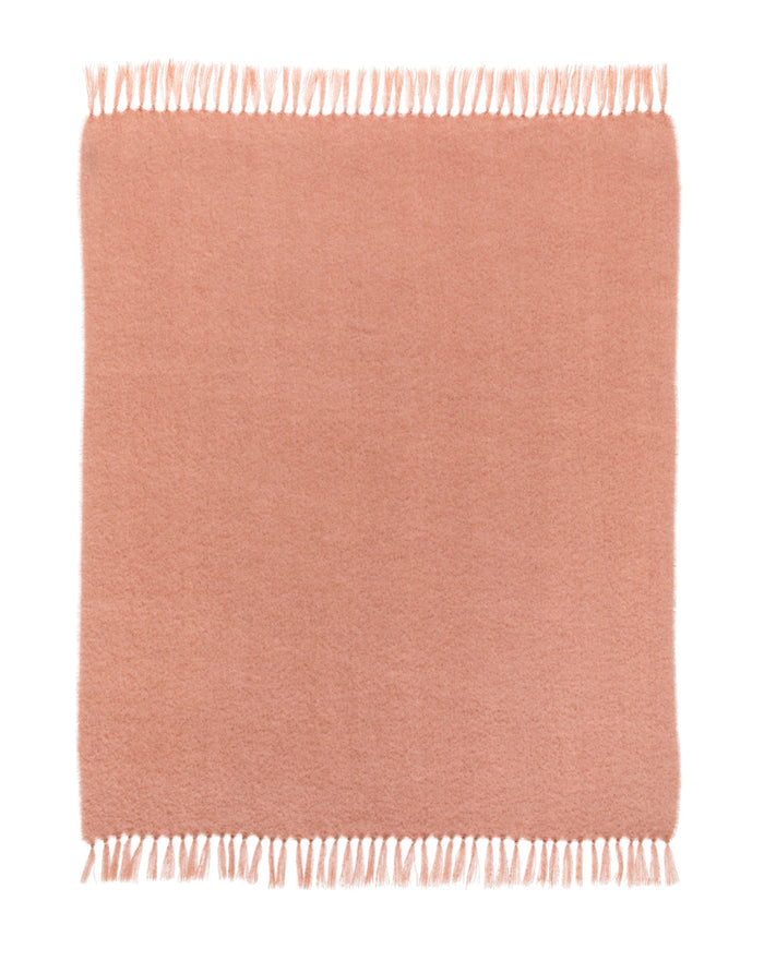 Pure Elegance Mohair Blanket - Coppernude
