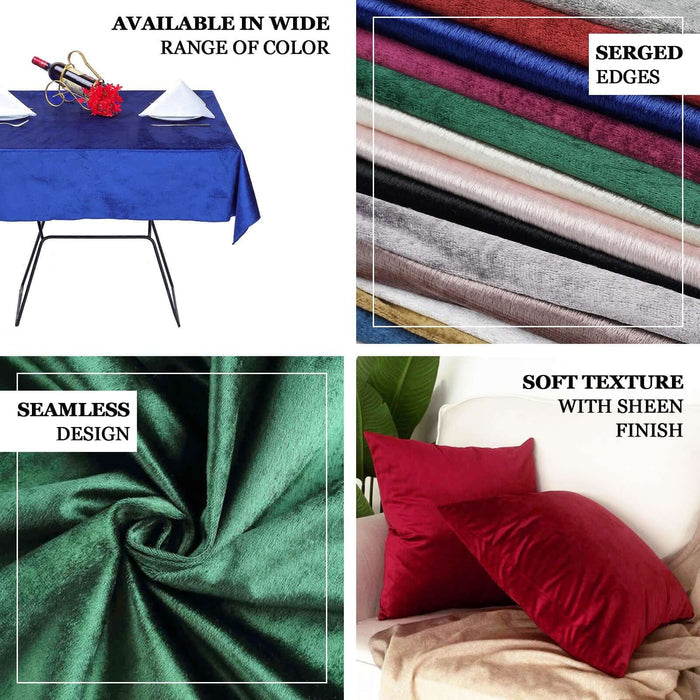 Colorful tablecloths with seamless design and soft texture for elegant decor.