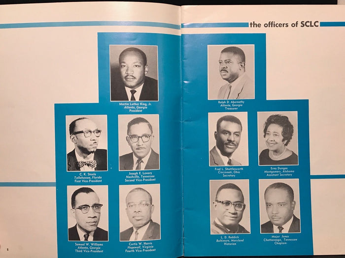 SCLC Story in Words and Pictures, 1st/1st 1964 - Martin Luther King CIVIL RIGHTS
