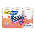 SCOTT COMFORT PLUS BATH TISSUE TOILET PAPER DOUBLE ROLLS 12 CT