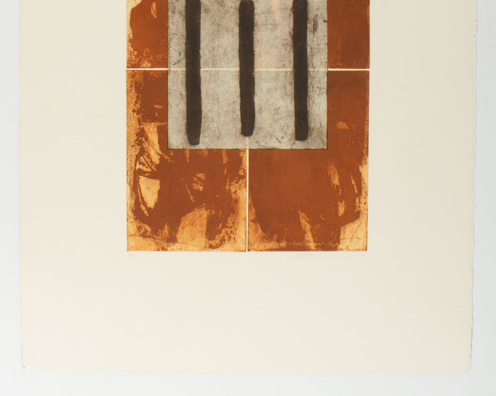 Seiko Tachibana 1998 Abstract Aquatint Print
