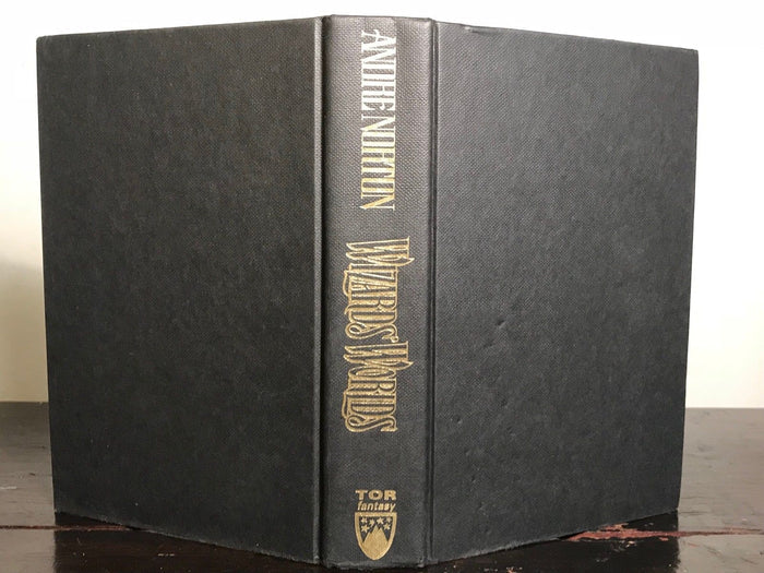 SIGNED - ANDRE NORTON - WIZARDS' WORLDS - Stated 1st/1st 1989, HC/DJ