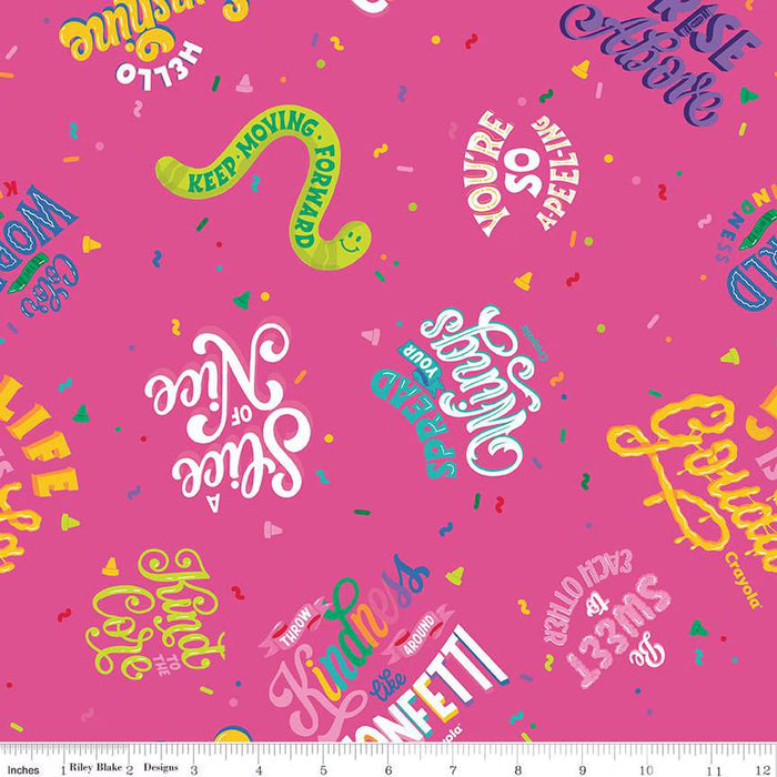 Single Layer Cotton Blanket - Colors of Kindness™ Main Hot Pink Cotton
