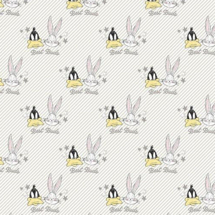 Single Layer Cotton Blanket - Looney Tunes Little Dreamer Bugs and Daffy Best Buds Cotton