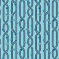 Single Layer Cotton Blanket - Thomas the Train Full Steam Ahead Key Locations Aqua Cotton