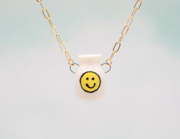 Smiley Pot Necklace #2