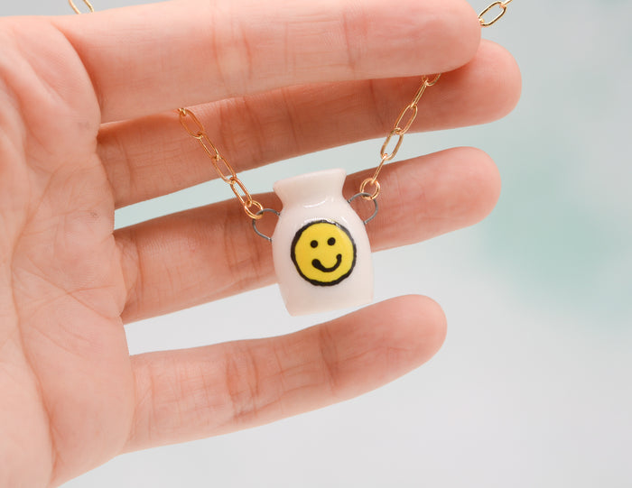Smiley Pot Necklace #2