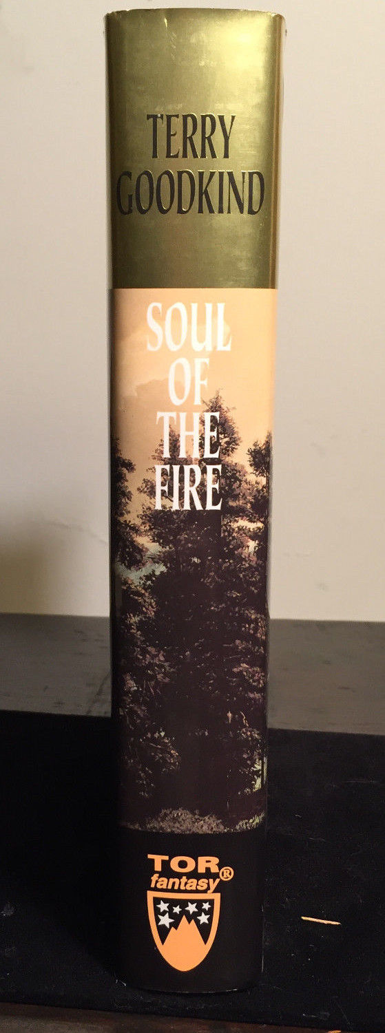 SOUL OF THE FIRE, Terry Goodkind 1st/1st 1999 HC/DJ Excellent Condition, SIGNED