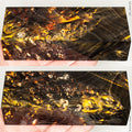 Stabilized box elder burl wood block