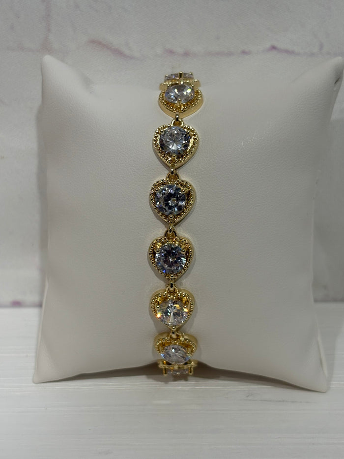 Starlight Hearts Bracelet