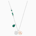 SWA SYMBOL:PENDANT CLOVER EMRD/CRY/MIX