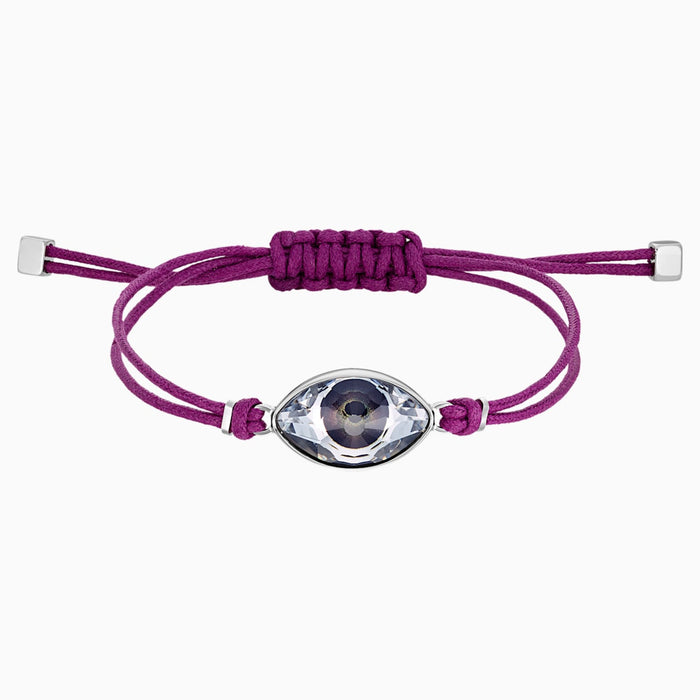 SWAPOWER:BRACELET EVIL EYE CRY/STS P M