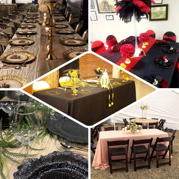 Elegant table setups for various occasions with stylish decor and centerpieces.