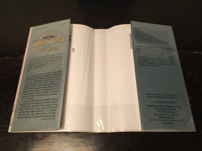 TALES OF THE WITCH WORLD - Andre Norton 1st/1st 1987, HC/DJ, Near Mint + SIGNED