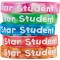 Teacher Created Fancy Star Student Fancy Wristbands, Pack of 10 (TCR 6572)